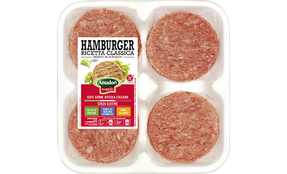 Classic Hamburger - 4 pieces