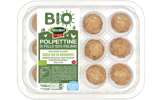 Polpettine di pollo Bio