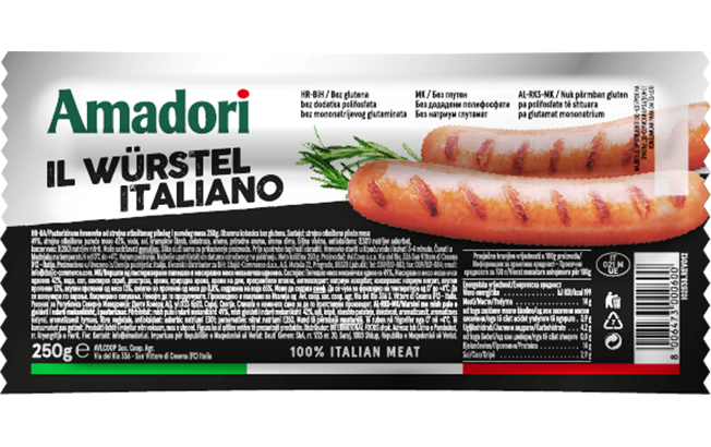 Evviva chicken/turkey frankfurter- 250 g