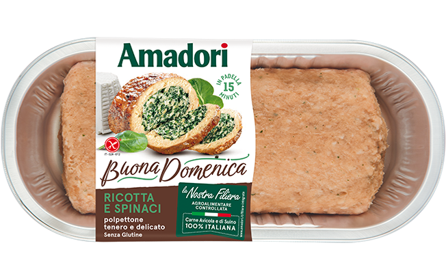 Meatloaf Roll - Ricotta and Spinach
