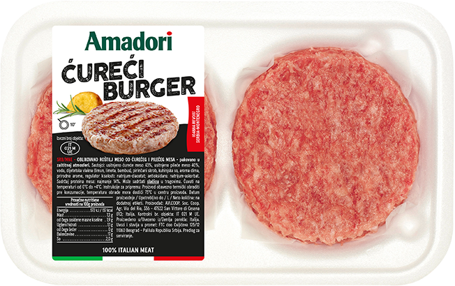 Classic Hamburger - 2 pieces