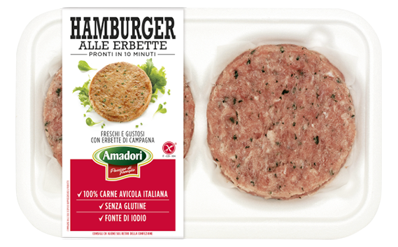 Hamburguesa con hierbas