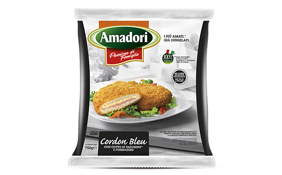 Cordon Bleu with Turkey Ham and Cheese