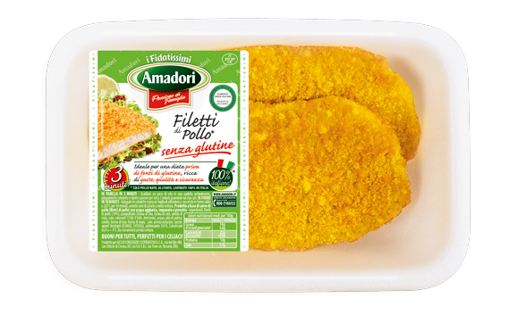 Filetes de pollo sin gluten