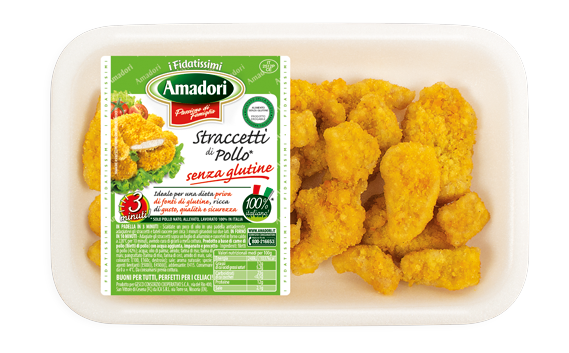 Tiras de pollo sin gluten