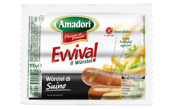 Salchicha Evviva de cerdo