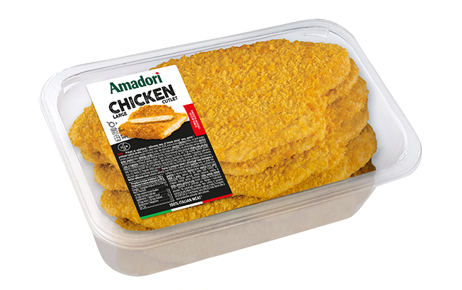 Large chicken cutlet - Maxi size